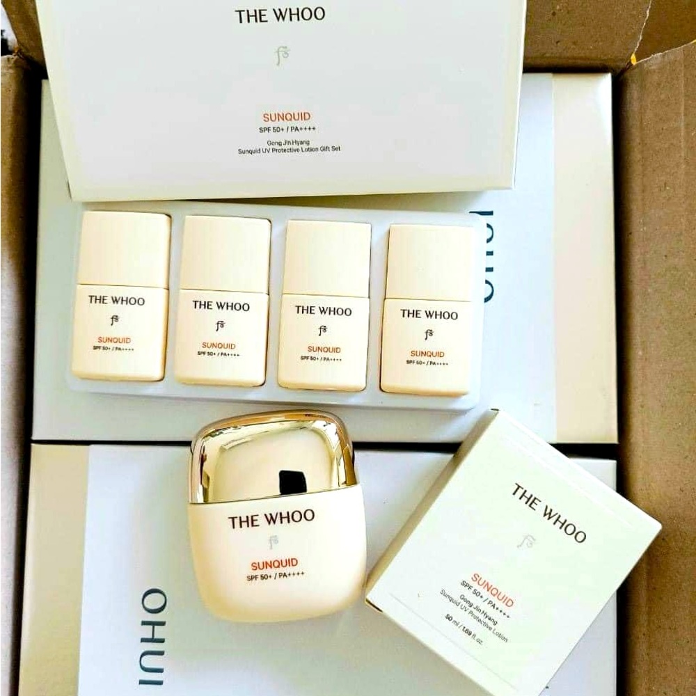 The history Whoo Gongjinhyang Sunquid UV Protective Lotion expired 2027